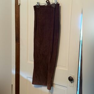 Women’s leather western skirt
